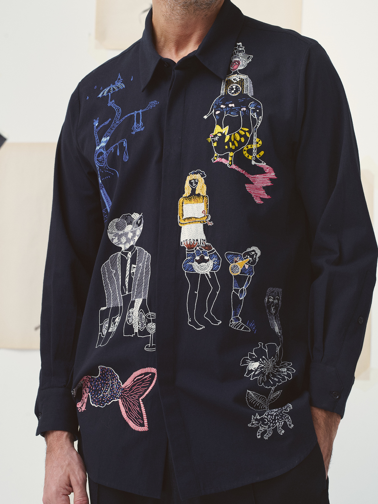 shirt-lino-surrealiste-black