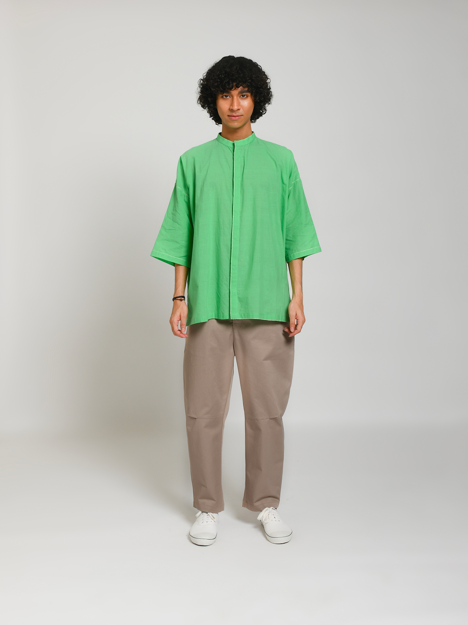 kaftan-fumi-monochrome-green