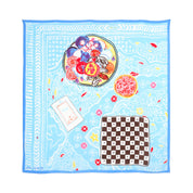 foulard-dejeuner-lightblue