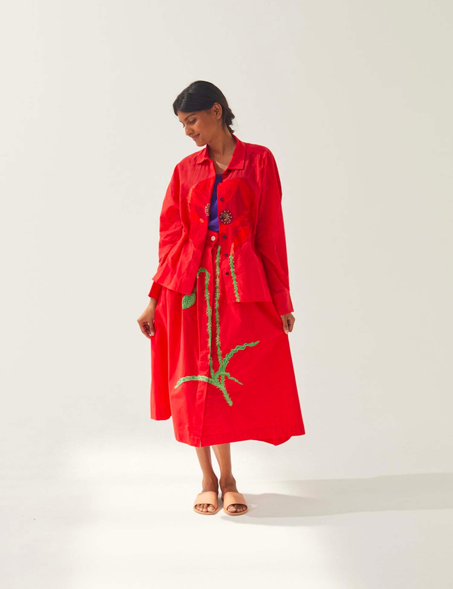 skirt-mona-lestiges-poppyred