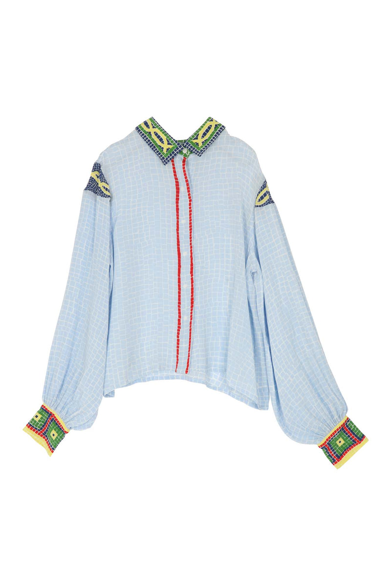 chemise-dipa-mosaique-lightblue-miicollection