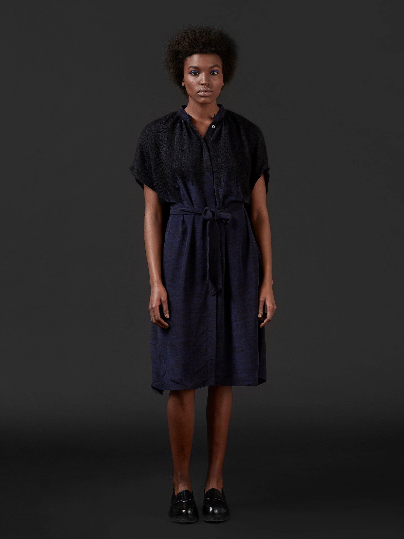 BLUENAVY_SILKMOHAIRDRESS_MONOCHROME