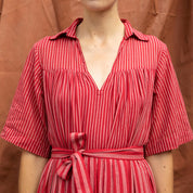 robe-michelle-les-rayees-miicollection-red