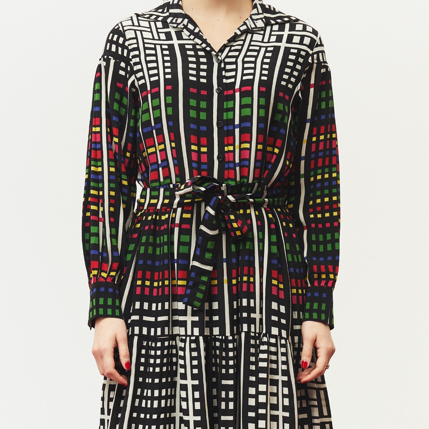 robe-romy-technicolor-blackwhite-miicollection