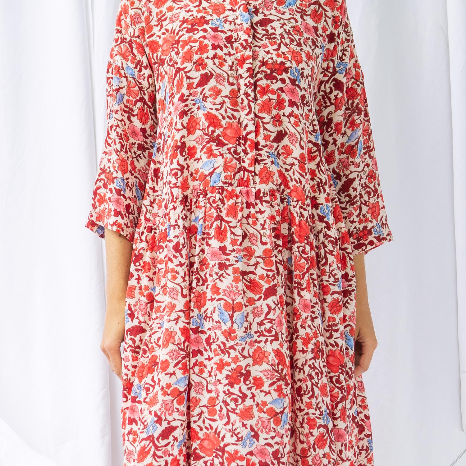 robe-tara-garden-soie-red-miicollection
